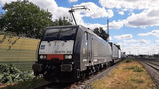 Führerstandsmitfahrt Baureihe 189 Nienburg Weser nach Bremen Grolland [upl. by Smitty598]