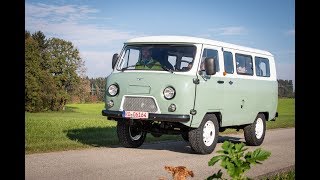 UAZ Buchanka Teil 2 das Jubiläumsmodell 2019 Testbericht von MADE in RUSSIAde [upl. by Attevaj]