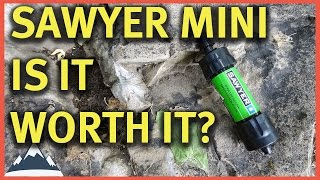 Sawyer Mini Water Filter  Is It Worth It [upl. by Cameron]