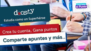 🎓Docsity crea tu cuenta gana puntos y comparte apuntes de clase  Tutoriales al punto [upl. by Kironde]