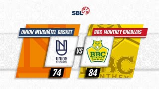 Union Neuchâtel Basket vs BBC MontheyChablais  Game Highlights [upl. by Sephira]