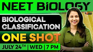 NEET Biology 2026  Biological Classification  Oneshot  Exam Winner NEET [upl. by Wilt877]