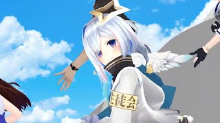 【MMD Hololive】 Big Big Stage but its Kanata falling [upl. by Rhtaeh]