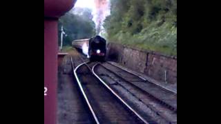 North Yorkshire Moors LMS Black 5 44767 George Stephenson [upl. by Munmro553]