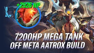 7200HP MEGA TANK AATROX  HOW IS THIS OKAY  RiftGuides  WildRift [upl. by Ahsiret]