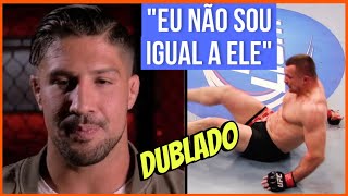 “FIQUEI MAL POR VER CRO COP ASSIM” BRANDON SCHAUB REVELA PORQUE PAROU DE LUTAR [upl. by Felicio]