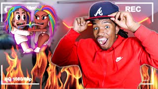 TROLLZ  6ix9ine amp Nicki Minaj🔥🌈 Official Music Video REACTION😱 [upl. by Eugor]