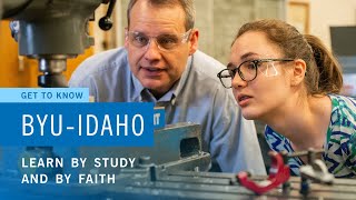 Learn By Study and By Faith  Get to Know BYUIdaho [upl. by Marketa]