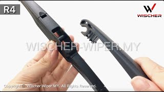 R4 Wischer wipers installation videos [upl. by Etnomaj298]