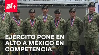 Ejército Mexicano primer lugar en competencia internacional  Despierta [upl. by Ilatfan565]