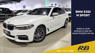 BMW 530I M SPORT 2018 TOP IMPECAVEL MUITO LUXO IMPONENCIA CONFORTO E BELEZA [upl. by Muslim912]