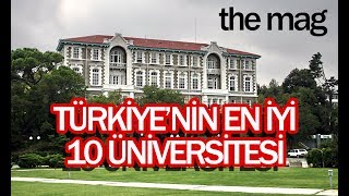 TÜRKİYENİN EN İYİ 10 ÜNİVERSİTESİ [upl. by Loveridge]