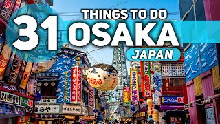 Best Things To Do in Osaka Japan 2024 4K [upl. by Hnilym903]