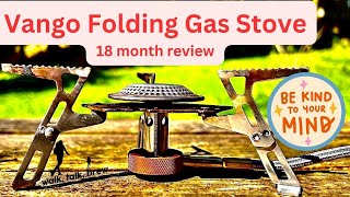 Vango Folding Gas Stove Review Mindful Cooking in an Ancient Woodland [upl. by Congdon]