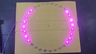 Amazing LED Chaser Light 😍 Using 555 Timer 74HC595 ic [upl. by Free981]