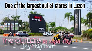 The OUTLETS in Lipa City Day amp Night tour I Shopping I Dining [upl. by Niltac]