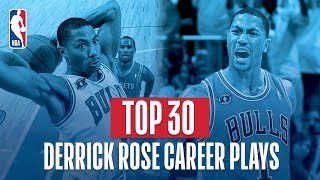 Derrick Roses UNREAL Top 30 Plays [upl. by Nnylram]