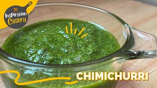 ¿Cómo hacer CHIMICHURRI fácil y rápido  Inspiración Casera [upl. by Odama]