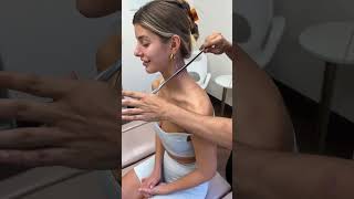 Deep Muscle Scraping Graston Technique Best Massage for Neck Pain Headaches Tightness [upl. by Blatman]