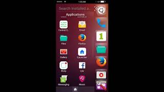 UBUNTU Linux PHONE Mod for Android Devices  ON S4 GT I9505  2017 [upl. by Odnomyar960]