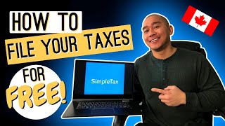 Wealthsimple Tax Tutorial amp Review  How to File Taxes in Canada for FREE Simple Tax [upl. by Savadove90]