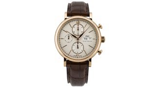 IWC Portofino Chronograph IW391020 [upl. by Isahella]