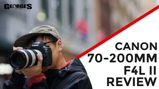 TIME TO UPGRADE Canon 70 200mm F4L IS II Review by Georges Cameras [upl. by Droflim]