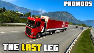 DRIVING UP TO THE NEW DLC AREA Euro Truck Simulator 2 ProMods [upl. by Aicatsana781]