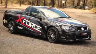 XFORCE Holden VE COMMODORE SS UTE PERFORMANCE EXHAUSTS [upl. by Ignatius]