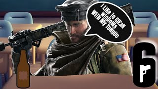 R6 BUT I LOSE BRAIN CELLS EVERY MINUTE  RAINBOW SIX SIEGE [upl. by Allez]