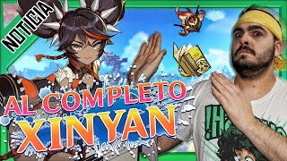 ¿MERECE LA PENA XINYAN GENSHIN IMPACT gameplay español  NEXER [upl. by Hctim]