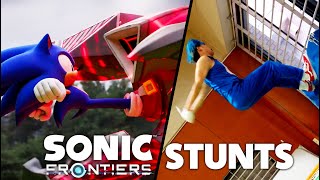 Stunts From Sonic Frontiers Cutscenes In Real Life [upl. by Ayokahs]