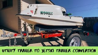 How to Build a Jetski Trailer [upl. by Humph94]