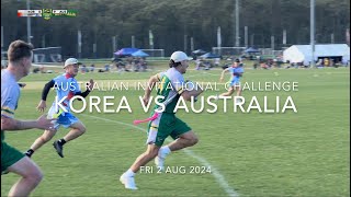 AIC Korea vs Australia  MIXED OPENS [upl. by Gerk]