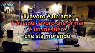 Adriano Celentano Lartigiano karaoke [upl. by Ahsikram]