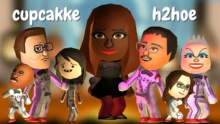 tomodachi life cupcakke  h2hoe [upl. by Tatum]