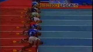 justin gatlin indoor 60m 2003 [upl. by Madel256]