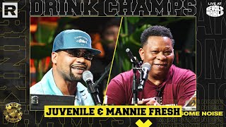 Juvenile amp Mannie Fresh On Early Days Of Cash Money Hit Song Stories JayZ amp More  Drink Champs [upl. by Teodora]