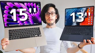 MacBook Air M2 15 VS 13 — Experiencia de Uso  Review en Español [upl. by Akiemaj]