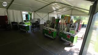 Warmond  Kaagweek Opbouw Bar  TIMELAPSE  26062024 [upl. by Witherspoon]