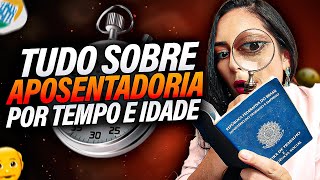 Aprenda TUDO SOBRE aposentadoria por TEMPO e IDADE MÍNIMA PROGRESSIVA Vale a pena Como funciona [upl. by Lydon]