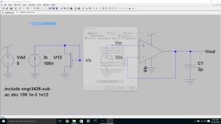 LTspice AC simulation tutorial [upl. by Ilera]