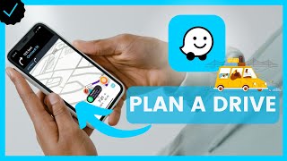 How to plan a drive in Waze [upl. by Haroved]