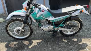 Видео запуска Yamaha Serow 225 [upl. by Orlov]