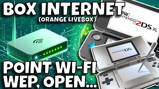 Configurer une box internet compatible pour jouer en ligne aux jeux DS LiveBox 5  Orange [upl. by Enenej]