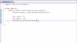 Java Programming Tutorial  9  Increment Operators [upl. by Aneekal]