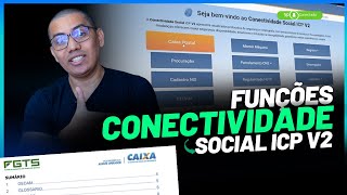 Funções do portal do Conectividade Social v2  2024 [upl. by Noland447]