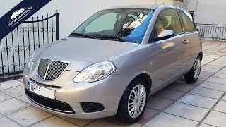 Lancia Ypsilon Oro 14 16v 95hp 09 presentation amp drive [upl. by Zippora]