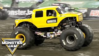 BroDozer amp Heavy D Freestyle Run in Tampa 2019  Monster Jam [upl. by Stevie892]