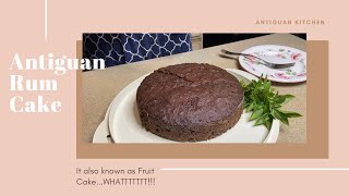 Antiguan Kitchen Best Antiguan Rum Cake [upl. by Solis871]